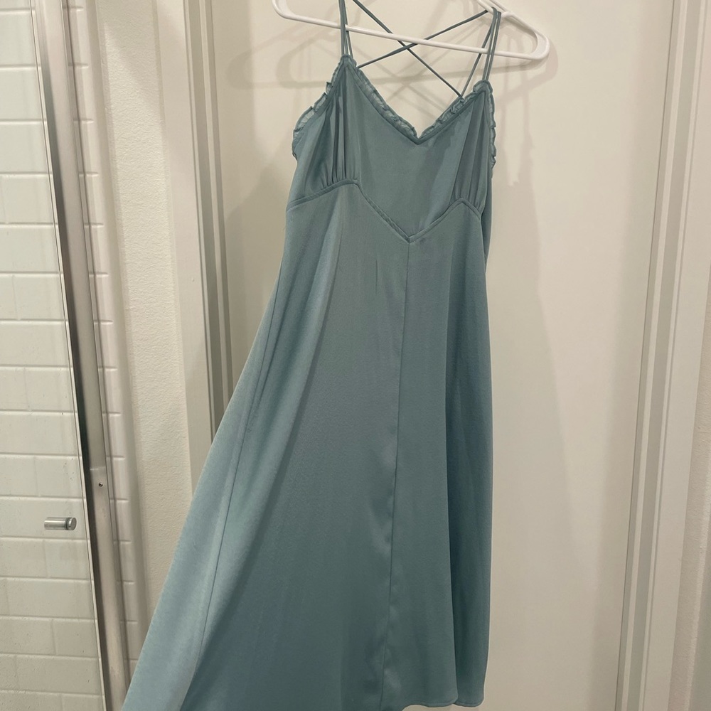 Beautiful NWOT sage green dress
